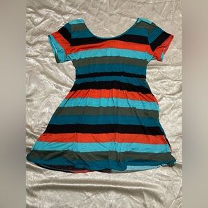 Annabelle Colorful Striped Dress